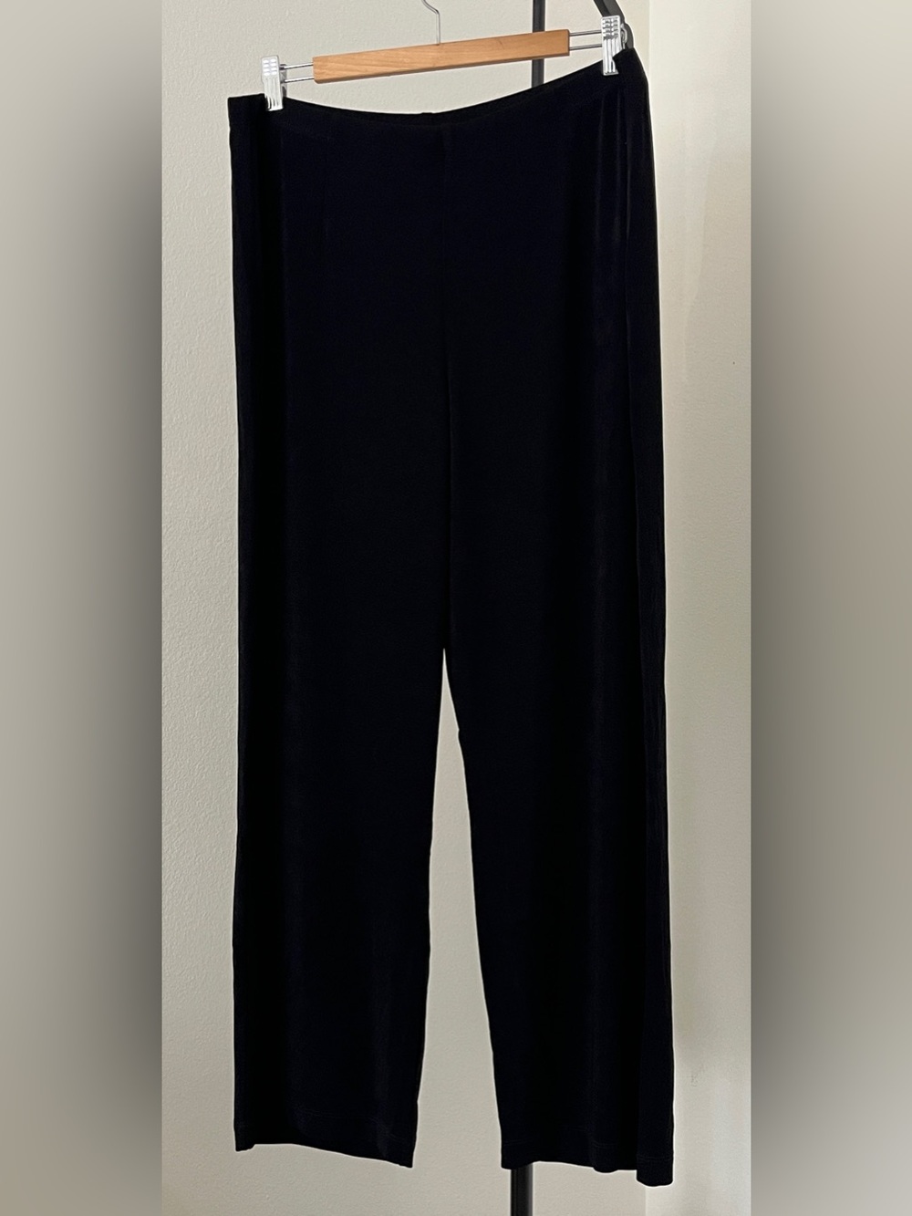 🧳 Chico's Travelers Black Pull-On Pants | Wide Leg + Wrinkle Resistant | XLP